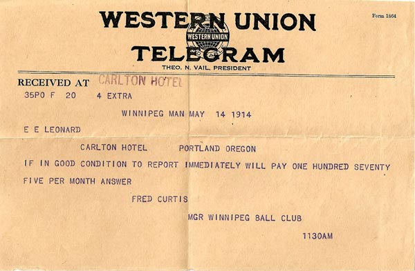 Winnipeg telegram