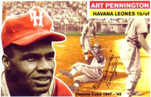 Art Pennington card