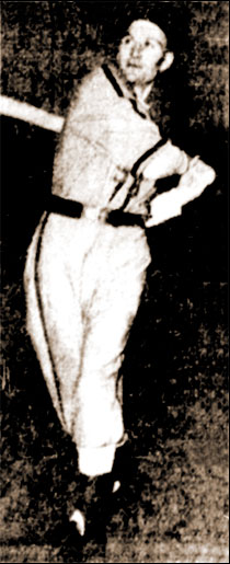 Woody Huckabay batting