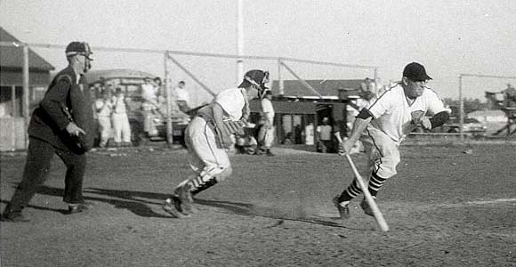 Baseball action at Vulcan