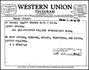 1958 telegram