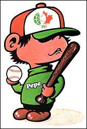 1975 Pepe Mascot