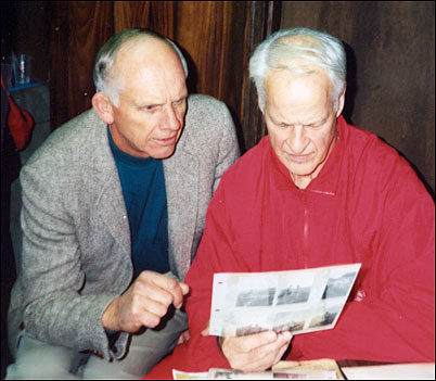 Charlie Beene & Gordie Howe