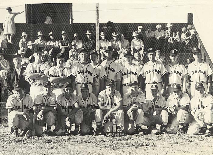 1955 Granum White Sox