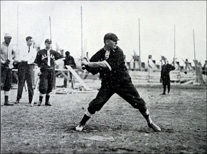 Davidson at bat