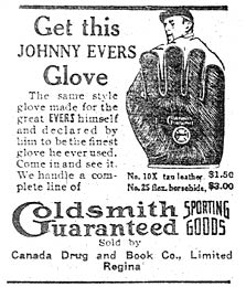Evers' glove