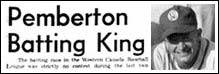 Pemberton wins batting title