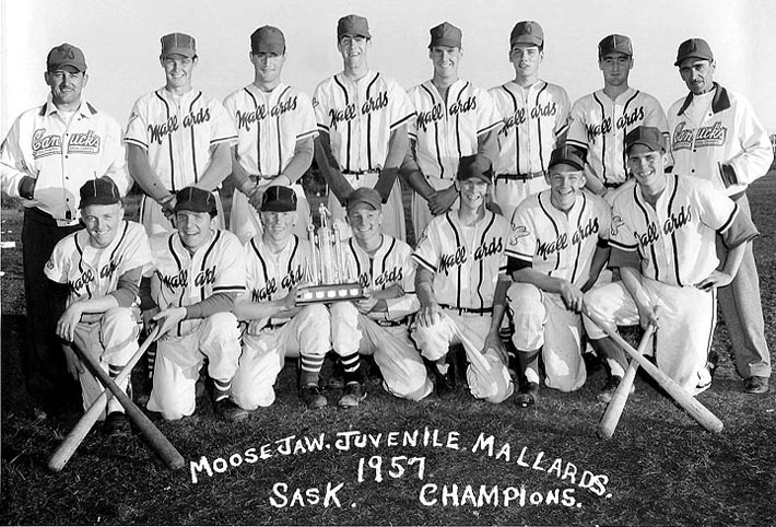 1957 Moose Jaw Mallards Juveniles